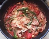 簡単ヘルシー☆豚レバーのトマト煮スープ作り方10写真