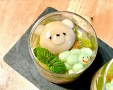 シャインマスカットのはちみつで食べる豆花作り方10写真