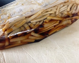 節約✩ポン酢で簡単✩大根の皮のお漬物作り方4写真