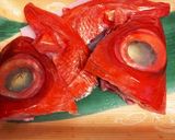 金目鯛の醤油味の汁物作り方1写真