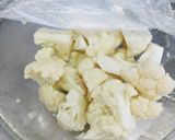 カリフラワーのマヨカレー炒め作り方1写真