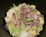 白菜と豚肉のバター風味作り方6写真