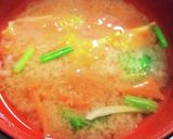 トマト味噌汁作り方1写真