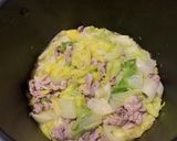 白菜と豚肉のバター風味作り方13写真