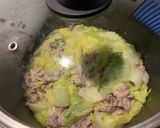 白菜と豚肉のバター風味作り方14写真