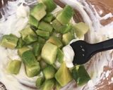 小エビとアボカドのチーズクリームパスタ作り方6写真