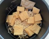 切干大根と豆腐の煮物（パナ電圧又は炊飯器作り方2写真