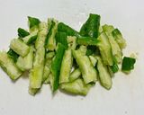 たたききゅうりと鶏むね肉のピリ辛中華和え作り方3写真