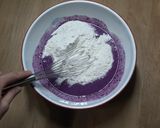混ぜたら放置♪自家製酵母で紫芋ケーキ作り方6写真