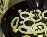 ヤリイカと鯖のパスタ作り方1写真
