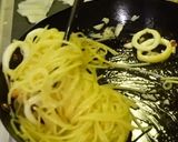 ヤリイカと鯖のパスタ作り方3写真
