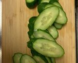 きゅうりと塩昆布の和え物作り方1写真