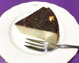 簡単！フライパンでバスク風チーズケーキ作り方10写真