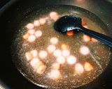 オクラとソーセージ★とろっとろ～卵スープ作り方2写真