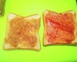 赤ウィンナーカレーキャベツサンドイッチ作り方5写真