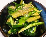 韓国風☆きゅうりとニラの旨辛和え作り方3写真