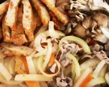 あんかけ野菜のぶっかけうどん作り方2写真