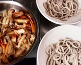 あんかけ野菜のぶっかけうどん作り方3写真