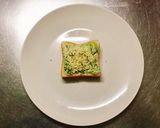 チーズとアボカドのトースト簡単パン料理作り方6写真