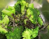 【韓国風】ブロッコリーの海苔塩昆布和え作り方3写真