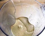 ほうれん草とフルーツのグリーンスムージー作り方6写真