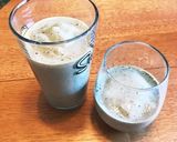 ほうれん草とフルーツのグリーンスムージー作り方8写真