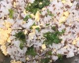 レンチン玉子と肉そぼろの中華風まぜごはん作り方10写真