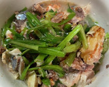 簡単おつまみ♩さっぱりとせりの鯖缶和え作り方12写真