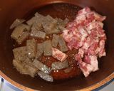 ヨウサマの減塩葱と蒟蒻の豚肉甘辛炒め作り方1写真