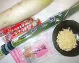 皮付き大根ミネラル餅♪簡単漢方食養生作り方1写真