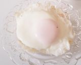 目玉焼き、ツナ&キャベツ炒め&フルーツ♡作り方2写真