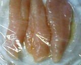 レタスとササミの中華風サラダ作り方1写真