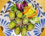 芽キャベツの肉巻きマヨネーズ仕立て作り方5写真