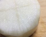 <甘くない> 葱味噌ふろふき大根作り方2写真