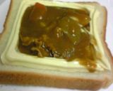 残りカレーでカレートースト♪作り方2写真