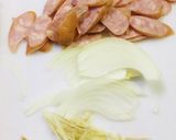粒マスタードと豆乳のスパゲティ作り方1写真