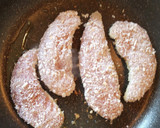 揚げ焼き鶏ササミのタルタルソースかけ♪作り方3写真