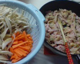 ☆鶏皮とゴボウの炒め煮☆作り方2写真
