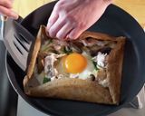 しっトリ&旨味がギュッつくば鶏のガレット作り方10写真