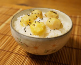 栗が割れない☆ほくほく栗ごはん作り方4写真