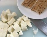 山芋チャーハン　皮焼きとスープ付き作り方4写真