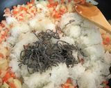山芋チャーハン　皮焼きとスープ付き作り方26写真