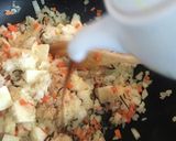 山芋チャーハン　皮焼きとスープ付き作り方29写真