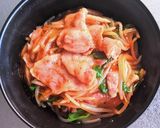 豚ニラもやし丼作り方12写真