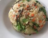 山芋チャーハン　皮焼きとスープ付き作り方32写真