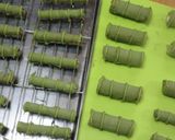 鬼滅の刃◆禰豆子の竹チョコと市松チョコ作り方5写真