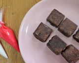 鬼滅の刃◆禰豆子の竹チョコと市松チョコ作り方7写真