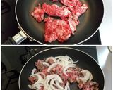 簡単!手作りダレの牛焼肉丼作り方3写真