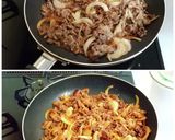 簡単!手作りダレの牛焼肉丼作り方4写真