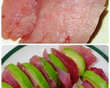 ビンチョウマグロとアボカドの中華風作り方2写真